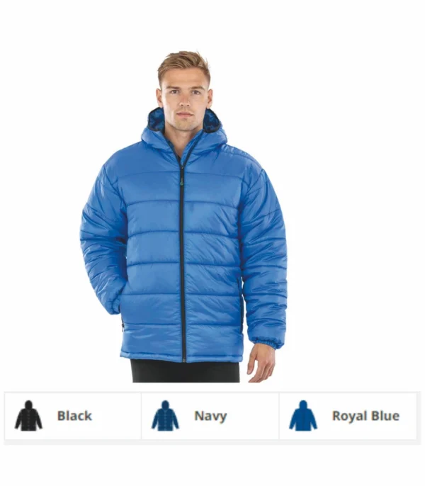 Result RS910  Genuine Recycled Hooded Padded Parka Jacket